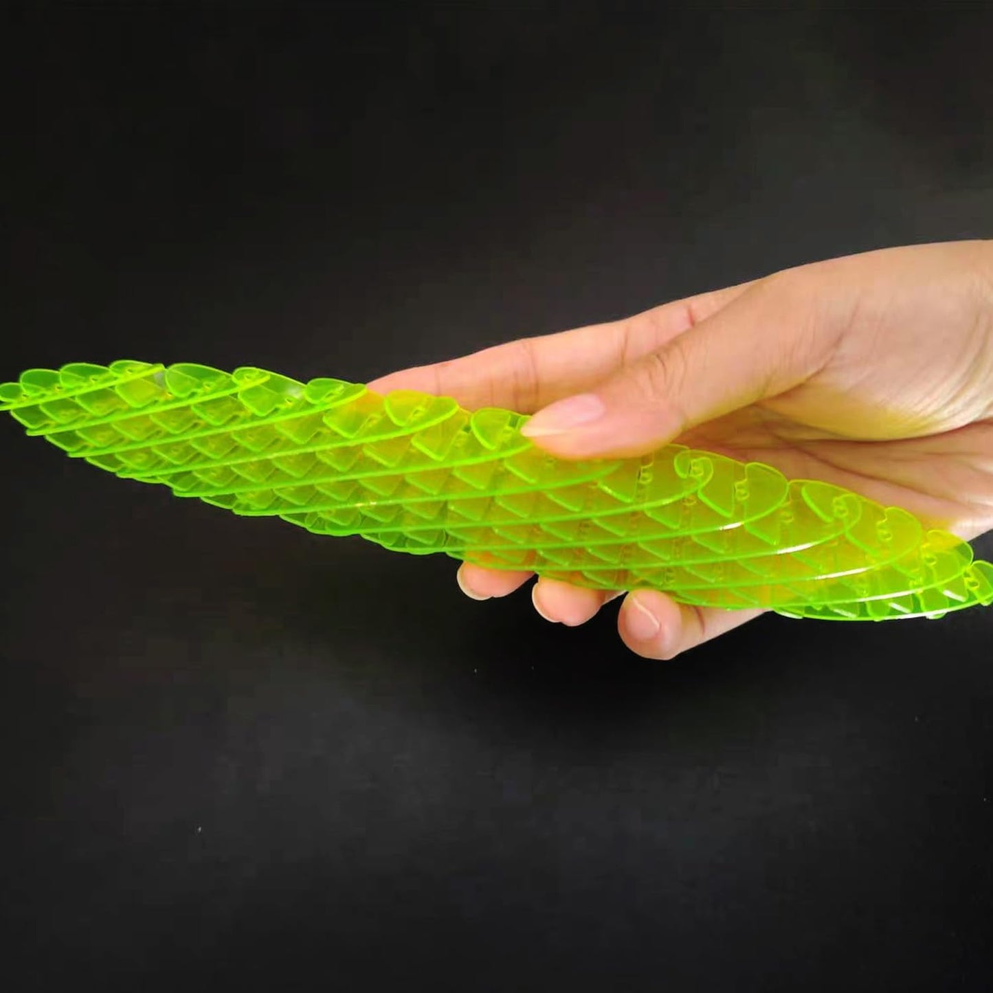 2P Fidget Big Worm Toy|Sensory Slug Fidget Toy| Fidget Toy for Kids&Adults| Quiet EDC Resistance Fidget Toy |Funny Pocket Fidget Toy|Sensory Stress Anxiety Relief Toys (Medium)