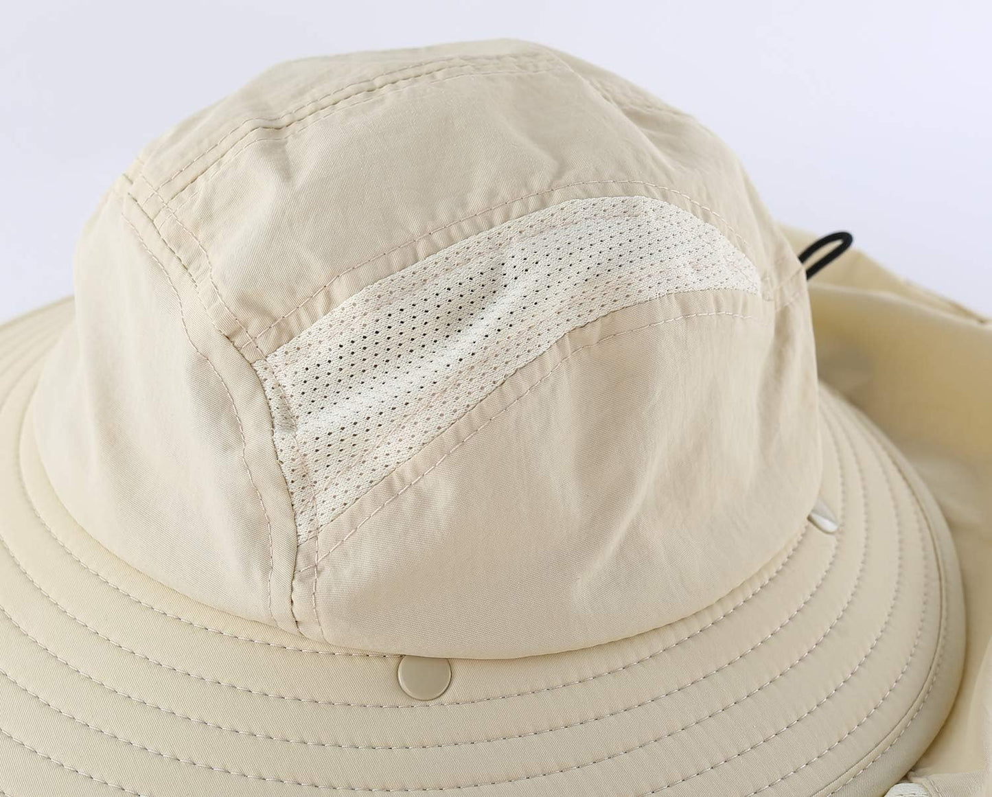 Home Prefer UPF 50+ Boys Sun Hat with Neck Flap Wide Brim Summer Beach Bucket Hat for Boys Girls Toddler Kids Safari Hat