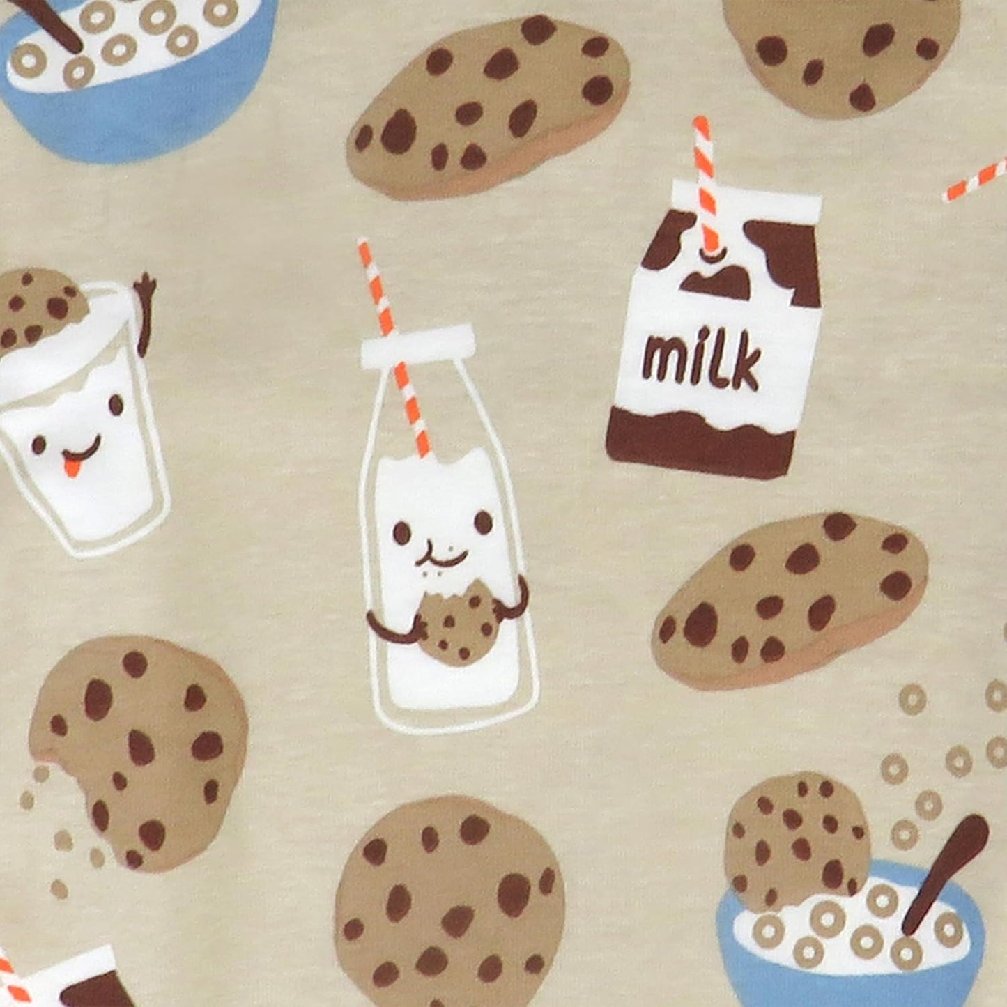 HonestBaby Baby Sleep N' Play One-Piece Zip-Front Footed Organic Cotton Pajama Sleeper