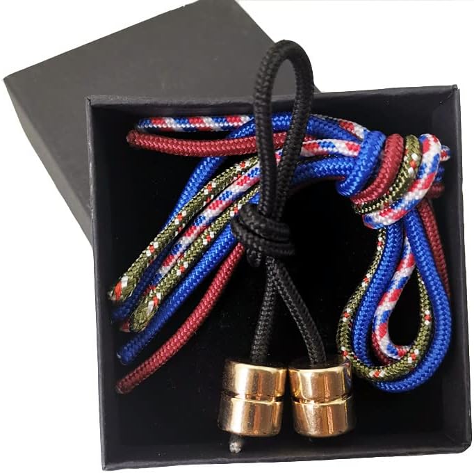 3 Pcs Fidget Beads Fidget Toy Copper Worry Fidget Beads Spin Bump EDC Novelty and Gag for Men Women Teens Skill Players (Cylinder)