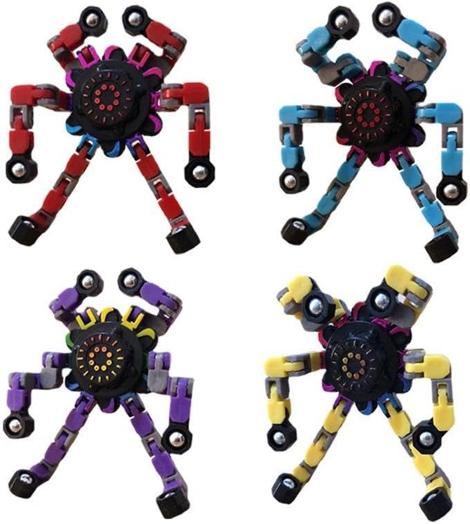 2024 New Fidget Toy Robot Spinners Sensory Toy (Purple)