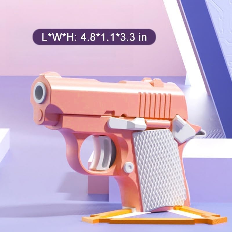 2024 New 1911 Model Radish Fun and Safe Toys,Fidget Toys Suitable for Relieving ADHD and Anxiety,Stress Relief Funny Toys for Adults,The Fun Gift for Adults and Kids (Pink / 1 PCS Pack)