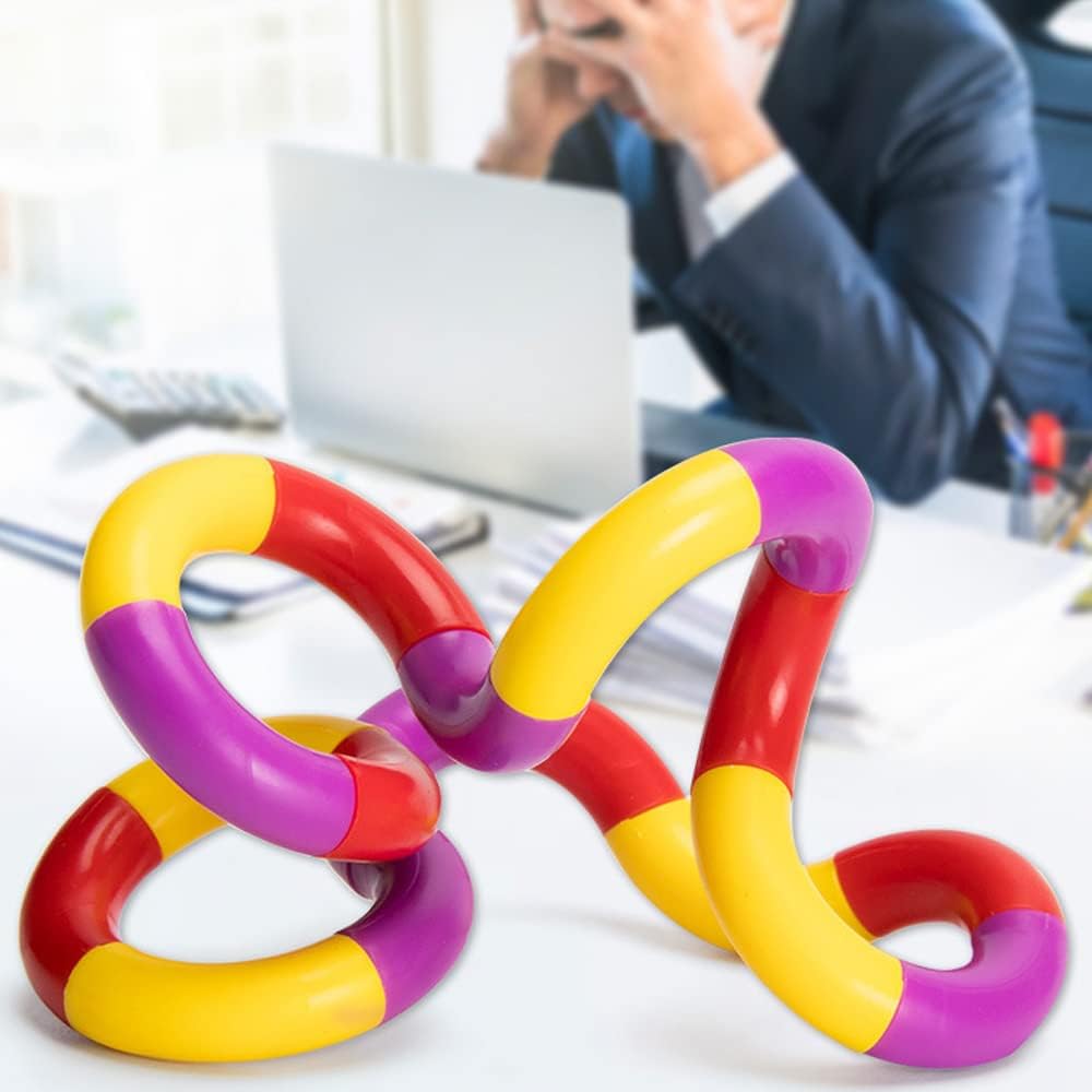 16 Pack Fidget Toy Brain Imagination Tools, Relaxation Therapy and Stress Relief Education Toys, Anxiety Relief and Stress Relief Toys, The Best Sensory Gift for Children and Adults