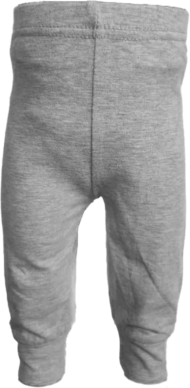 123 Bear Infant and Toddler Soft Cotton Spandex Boys and Girls Pants Multipacks