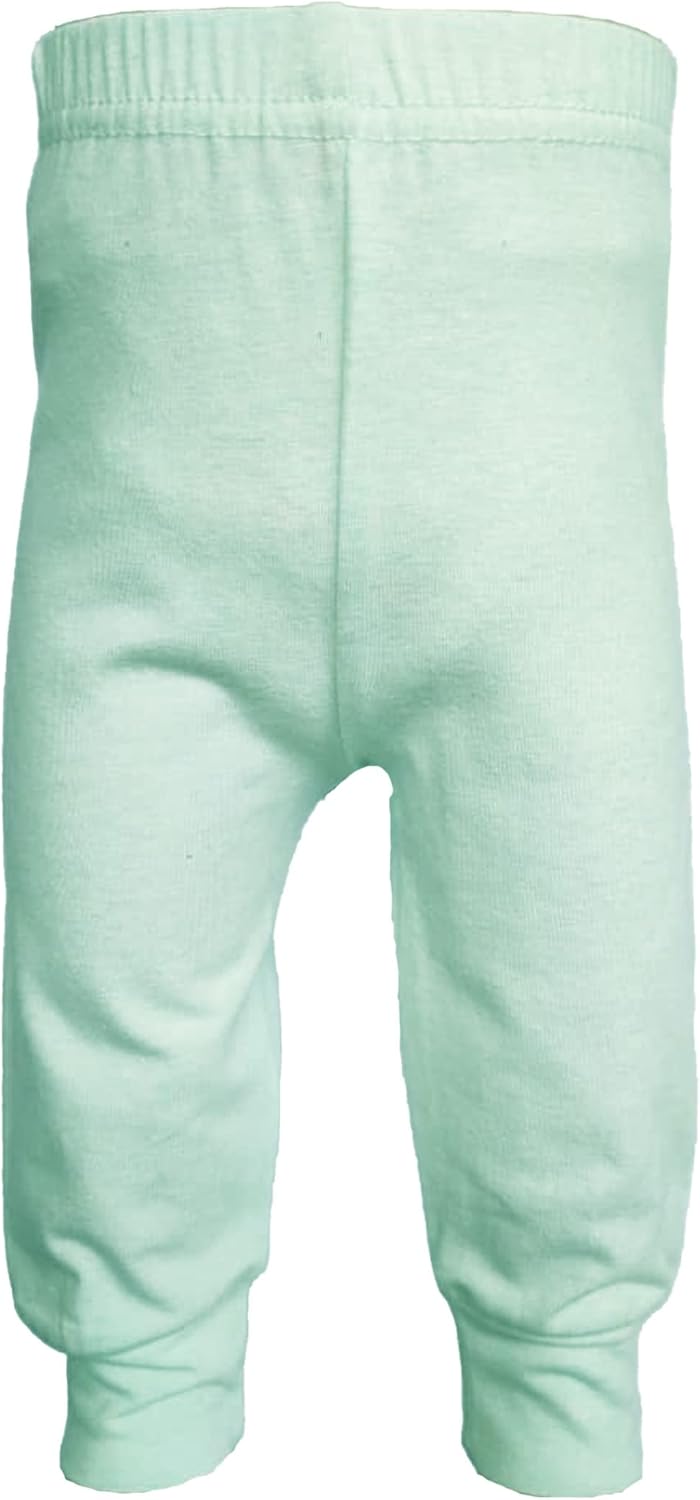 123 Bear Infant and Toddler Soft Cotton Spandex Boys and Girls Pants Multipacks