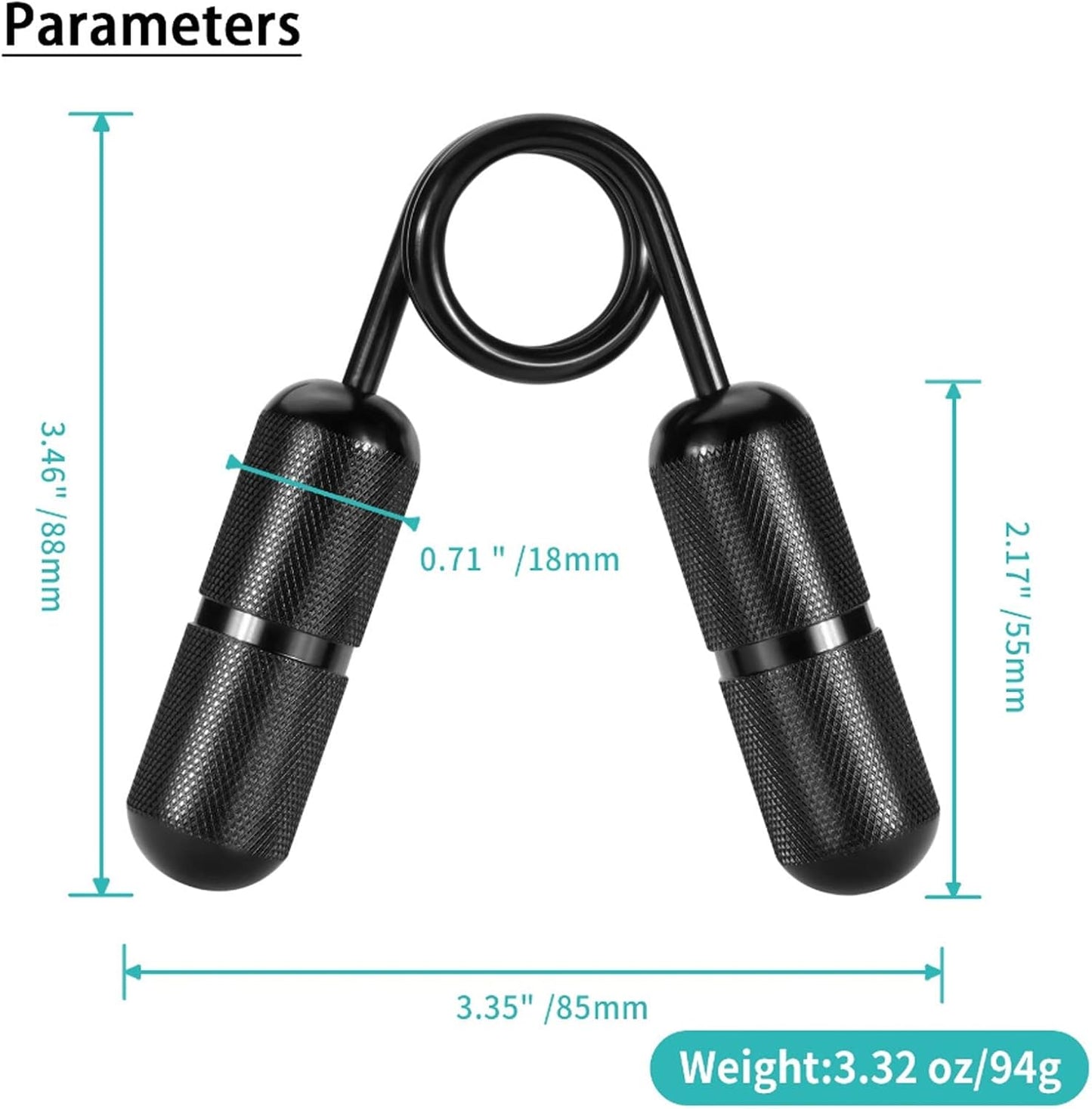 Handheld Metal Fidget Toys, Help Relieve Stress Anxiety, Mini Finger Grip Strengthener, Hand Wrist Grip Strength Trainer, Relief Muscle Stiffness Rehabilitation Trainer