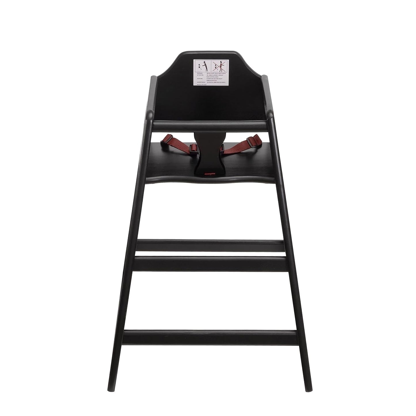 Hight Quality, Baby Highchairs, Durable Dining Feeding Chair with Steps, High Chairs for Babies and Toddlers, Seating Ready-to-Assemble Restaurant Wood High Chair, Wooden High Chair, Seria 01