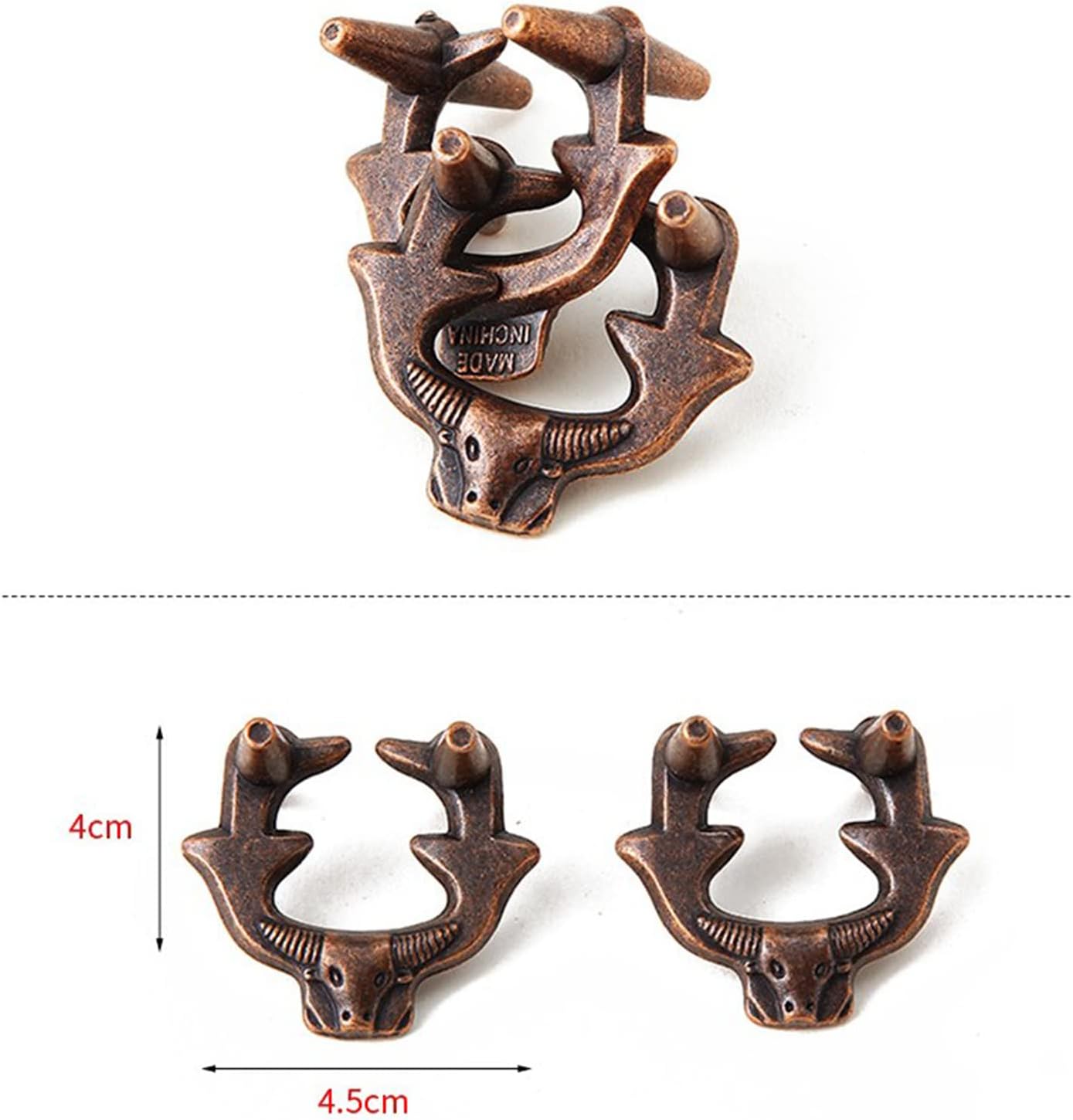 18 pcs IQ Test Puzzle Metal Wire Puzzles Mind Game Educational Toys High Difficulty Brain Teaser Puzzle Toy for Kids and Adults - Explore Creativity and Problem Solving. Gift Desk Puzzles