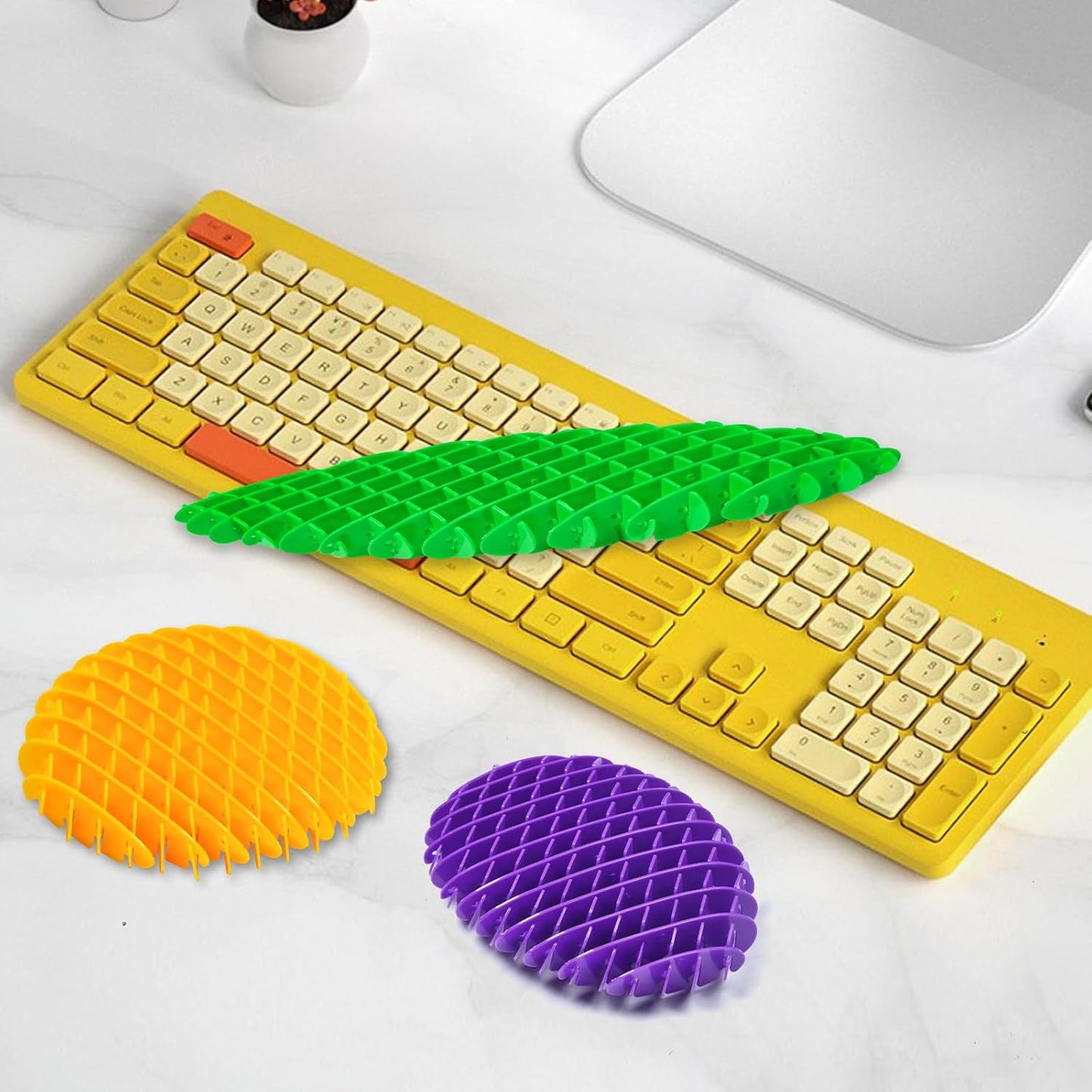 3 PCS Fidget Worm Toy Large Size, Release Anxiety Toy, Sensory Toys, High Elastic Plastic Material Gift for Kids Adults with Autism