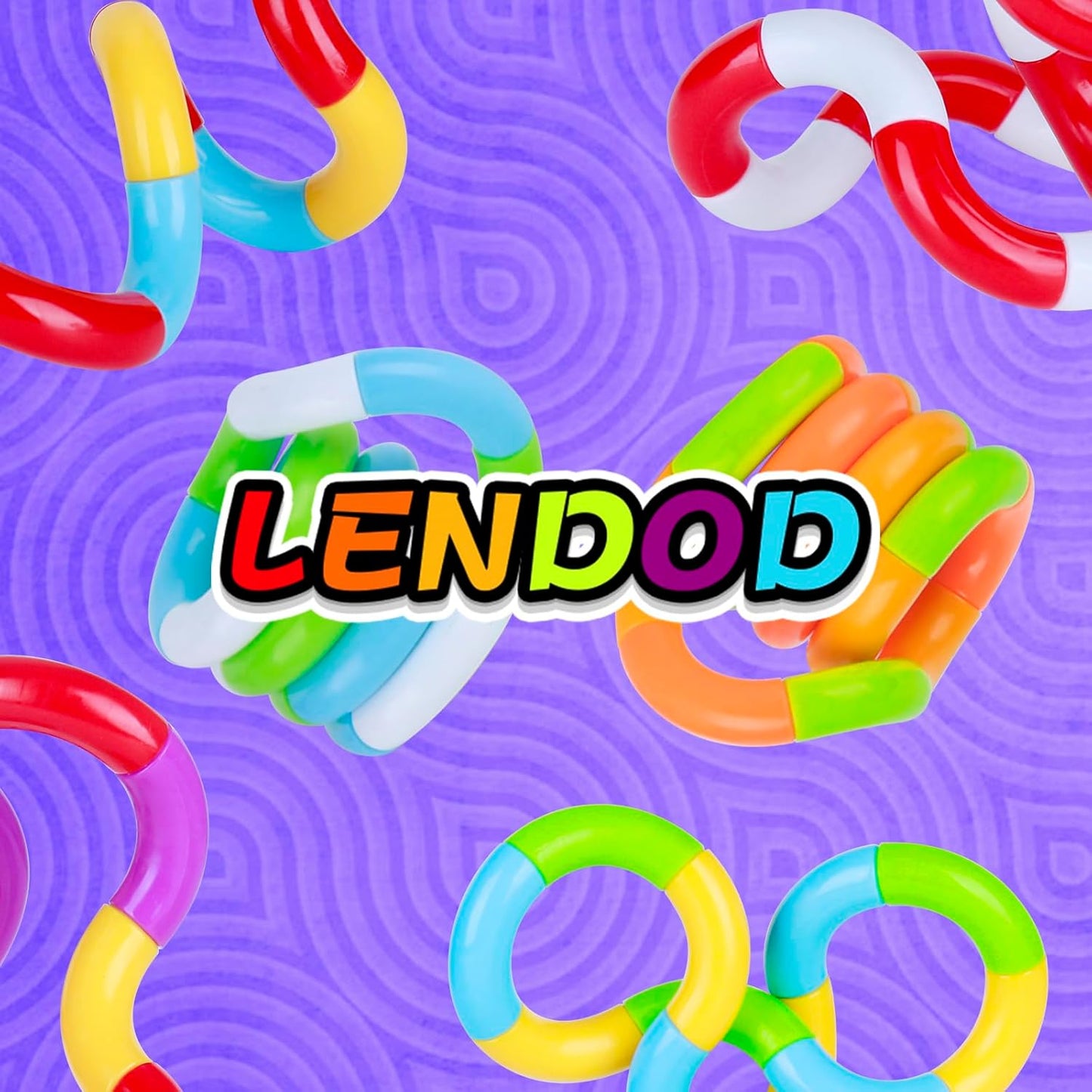 (20-Pack) Quiet Fidgets for Classroom Kids Silent ADHD, Brain Imagination Tools Multicolored Fidget Twist Toys, Relaxation Therapy & Stress Relief Education Toys - Gift for Teens and Adults