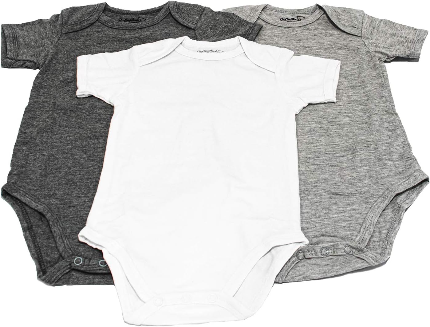 123 Bear Baby Cotton Spandex short-sleeve bodysuits unisex boy girl