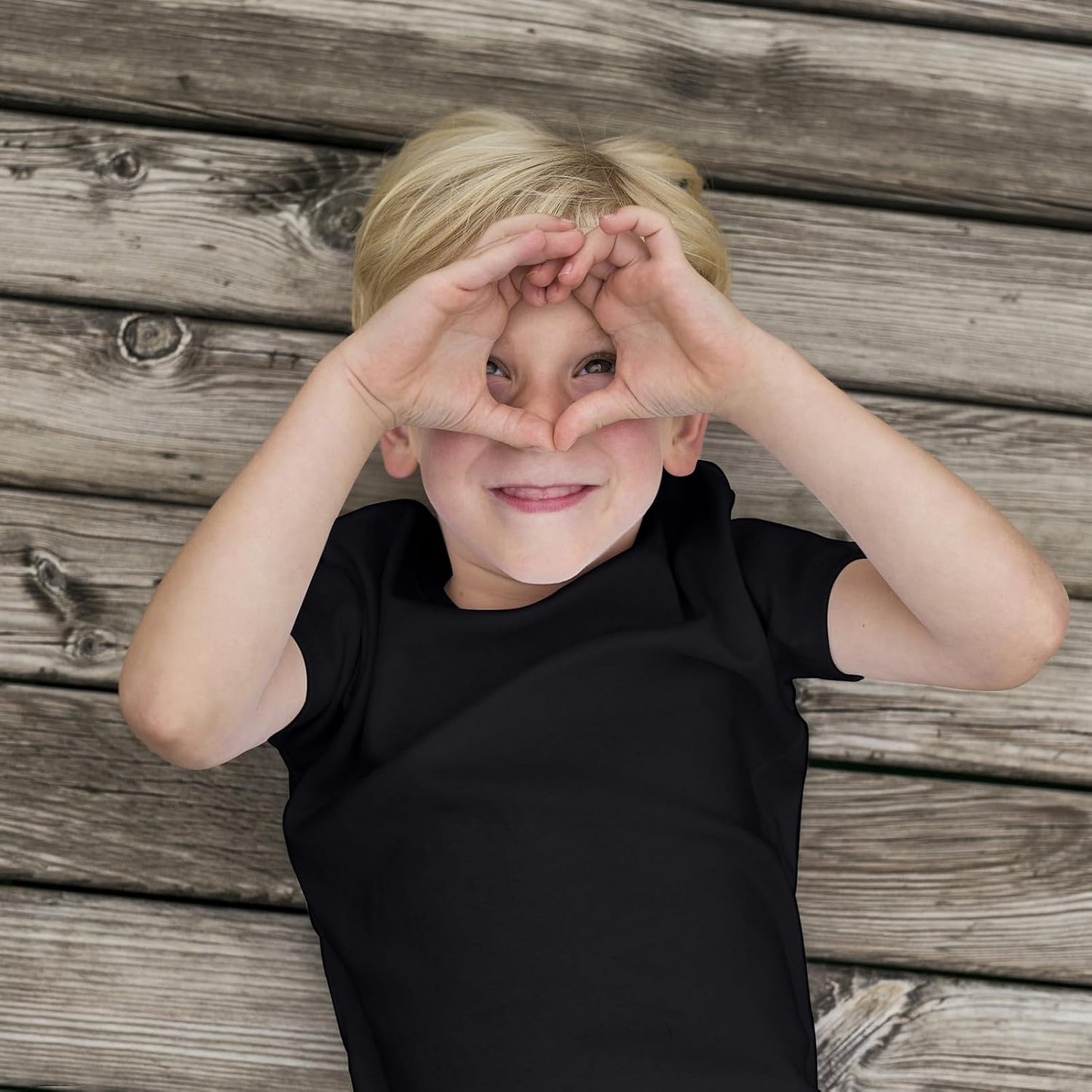 3 Pack Kids T-Shirt Cotton Short Sleeve Tee Shirts for Unisex Boys and Girls Toddler Summer Crew Neck Tops