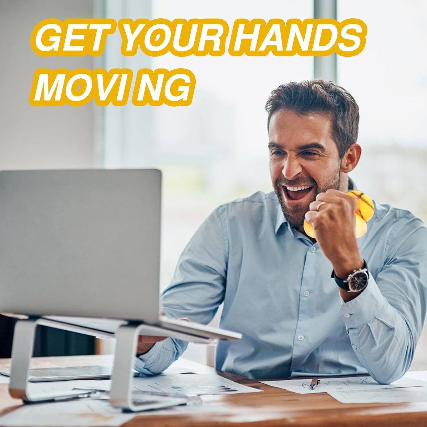 20 Pack Mini Basketball Slow Rising Stress Balls, Stretchy Fidget Ball for Anxiety Stress Relief, Party Favors Squeeze Balls for Kids Goodie Bag Stuffers