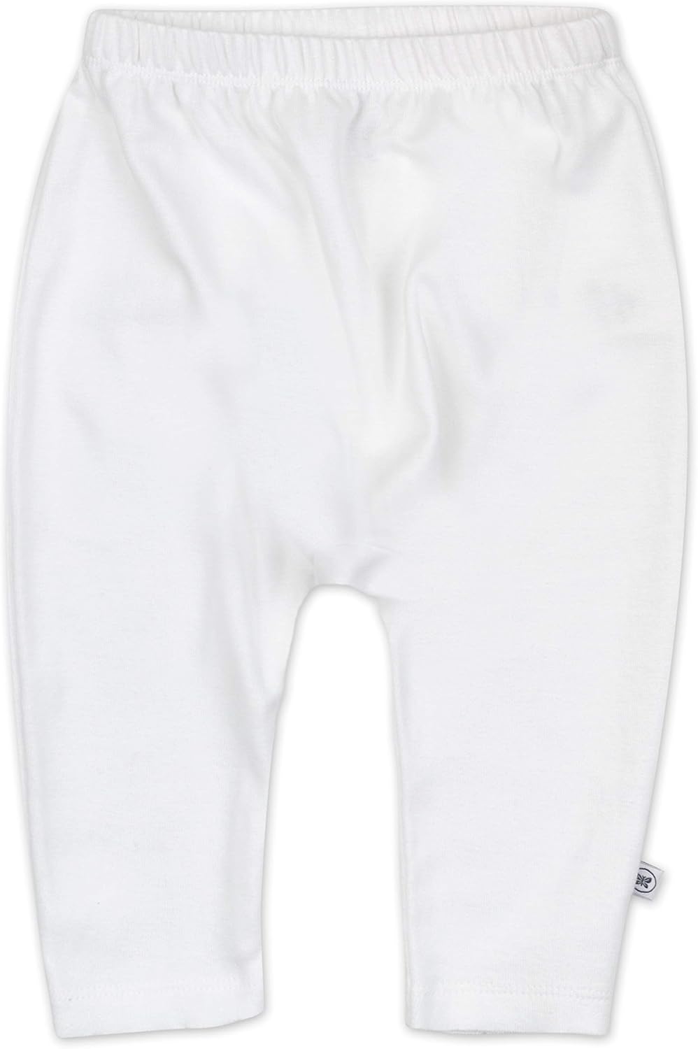 HonestBaby Multipack Harem Pants Roomy Fit Pull on Bottoms 100% Organic Cotton for Infant Baby Boys, Girls, Unisex