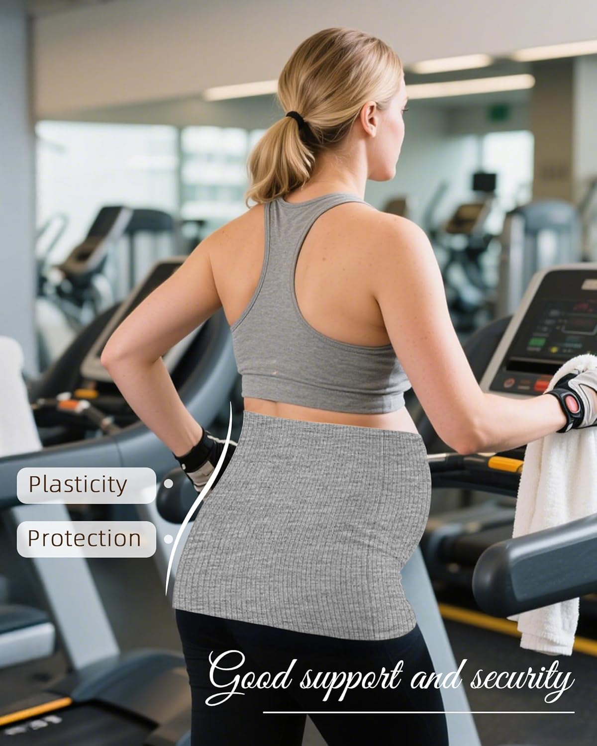 3 Pack Maternity Belly Bands for Pregnant Women Cotton Stretch Ribbed Pregnancy Support Belt Pants Extender