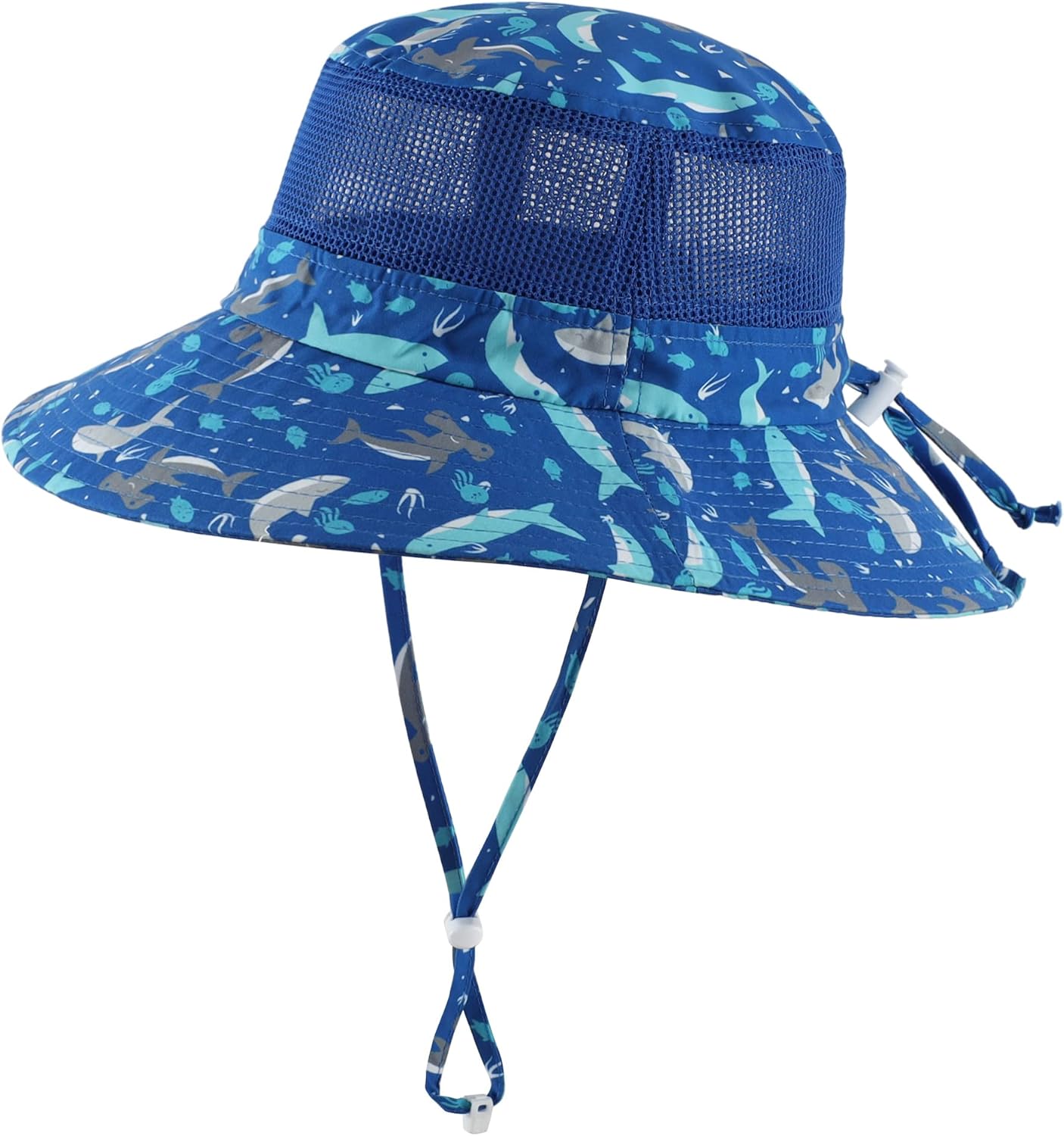 Home Prefer UPF50+ Wide Brim Sun Hat Boys Girls Sun Protection Hat Zoo Beach Swim Safari Bucket Hat for Baby Toddler Kid