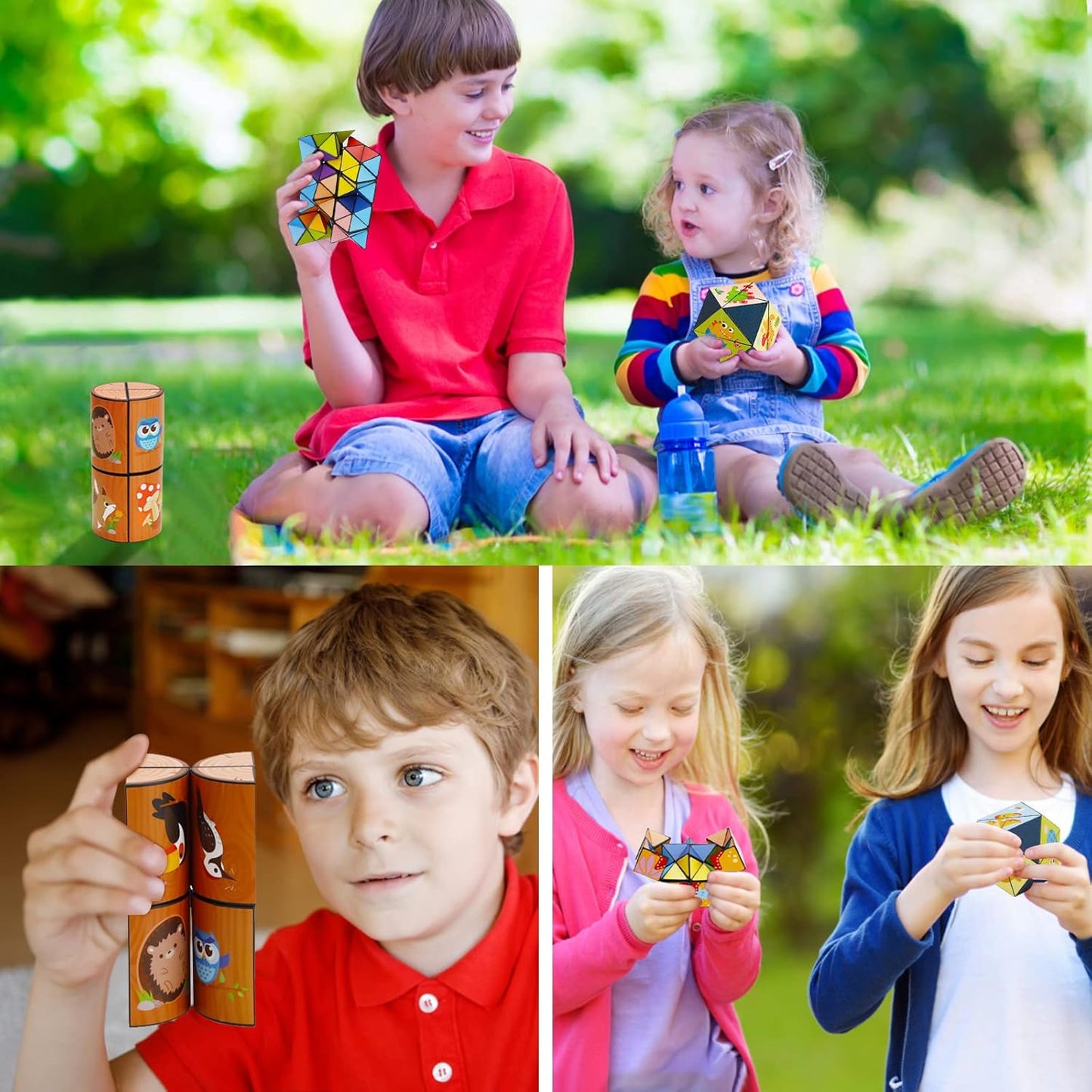 3 Themes Magic Cube Yoshimoto Cube Set for Kids and Adults, Toys for Boys and Girls Ages 8-12