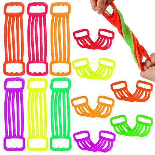 12 Pack Stretchy Strings Fidget Toys, Stretchy Fidget Sensory Toys Stress Relief Anxiety Calming Toys for Autistic Kids Boys Adults Classroom Prize Treasure Box Birthday Christmas Party Favors Gifts