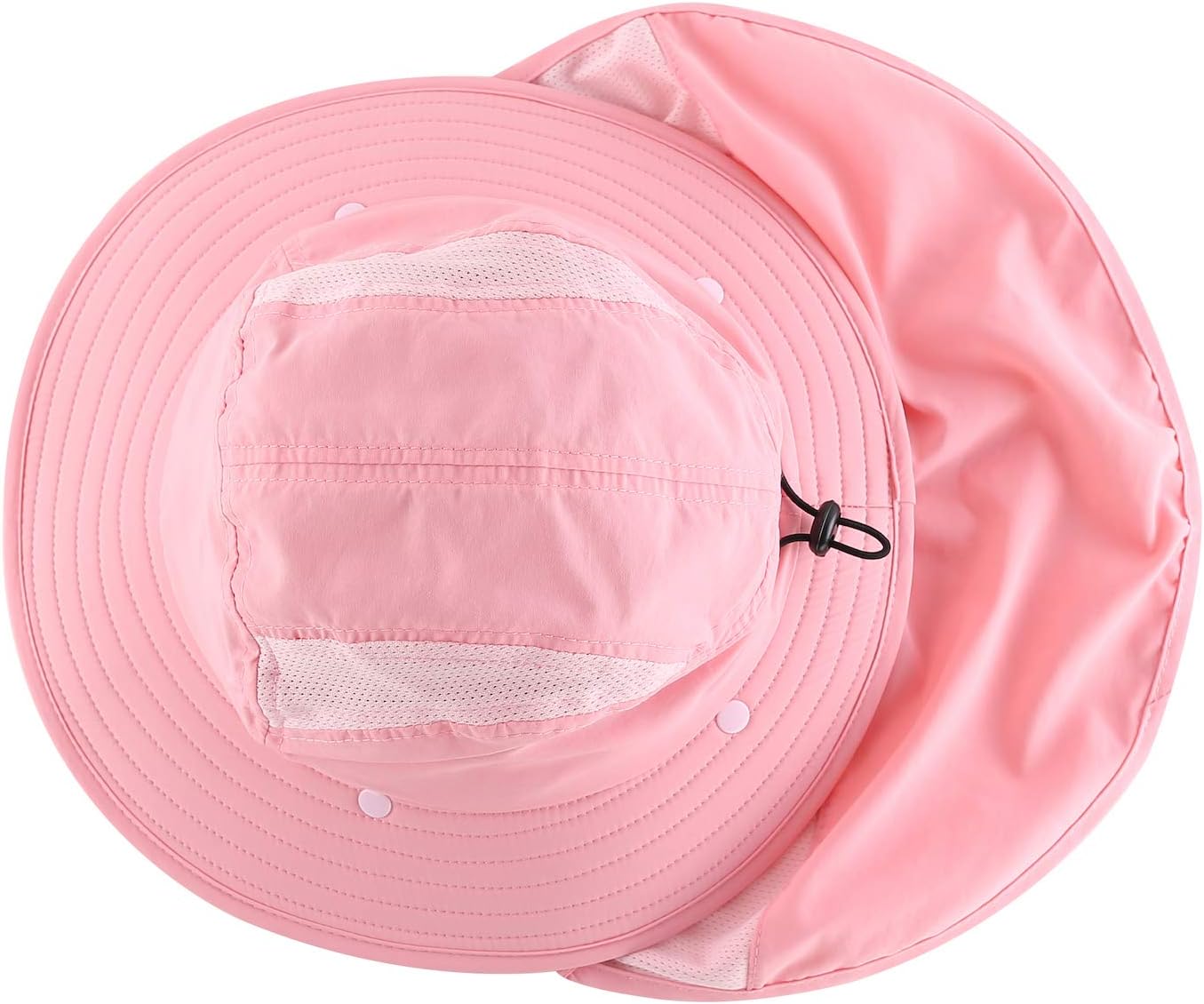 Home Prefer UPF 50+ Boys Sun Hat with Neck Flap Wide Brim Summer Beach Bucket Hat for Boys Girls Toddler Kids Safari Hat