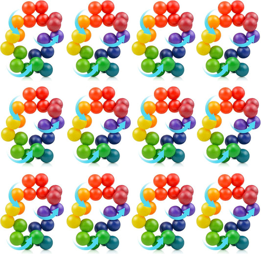 12PCS Autism Sensory Toys for Autistic Children,Quiet Fidget for Adults Kids, Stocking Stuffers for Boys,Autism for Toddlers 3-4,Travel for Ages 3-5 Gift(A)