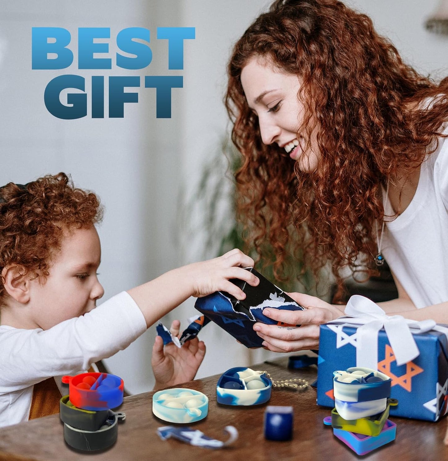 240Pcs Random Pop Fidget Toys Its Party Favors,Mini Pop Keychain It Fidget Toy Bulk Stress Toys Classroom Prizes Pop Fidget Keychain Stocking Stuffers Birthday Carnival Treasure Reliever Anti-Anxiety