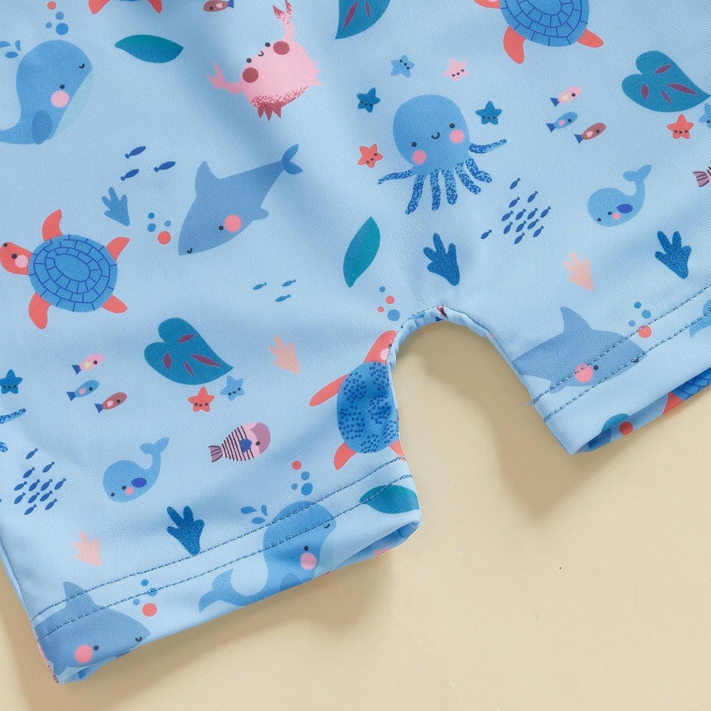 Hnyenmcko Baby/Toddler Boy Rash Guard Swimsuit Long Sleeve One Piece Zipper Swimwear Sunsuit Infant Bathing Suit Beachwear