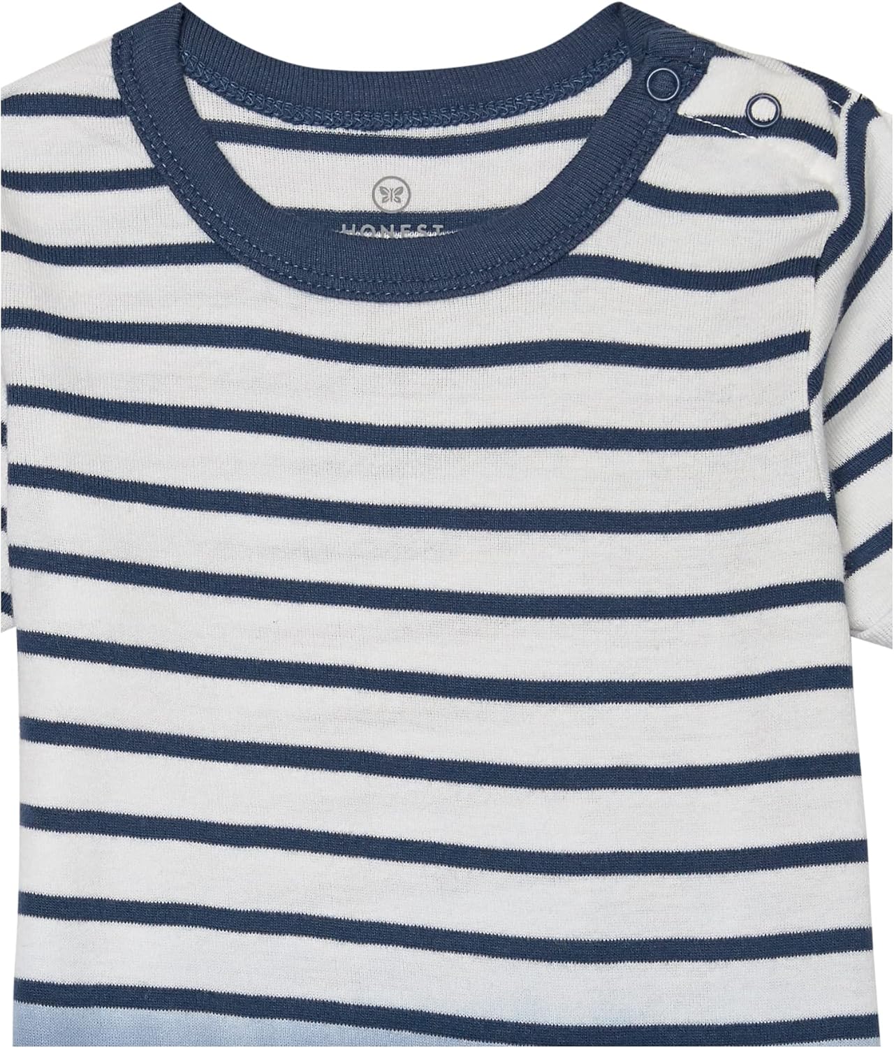 HonestBaby Short Sleeve and Tank Romper 100% Organic Cotton for Infant Baby and Toddler Boys