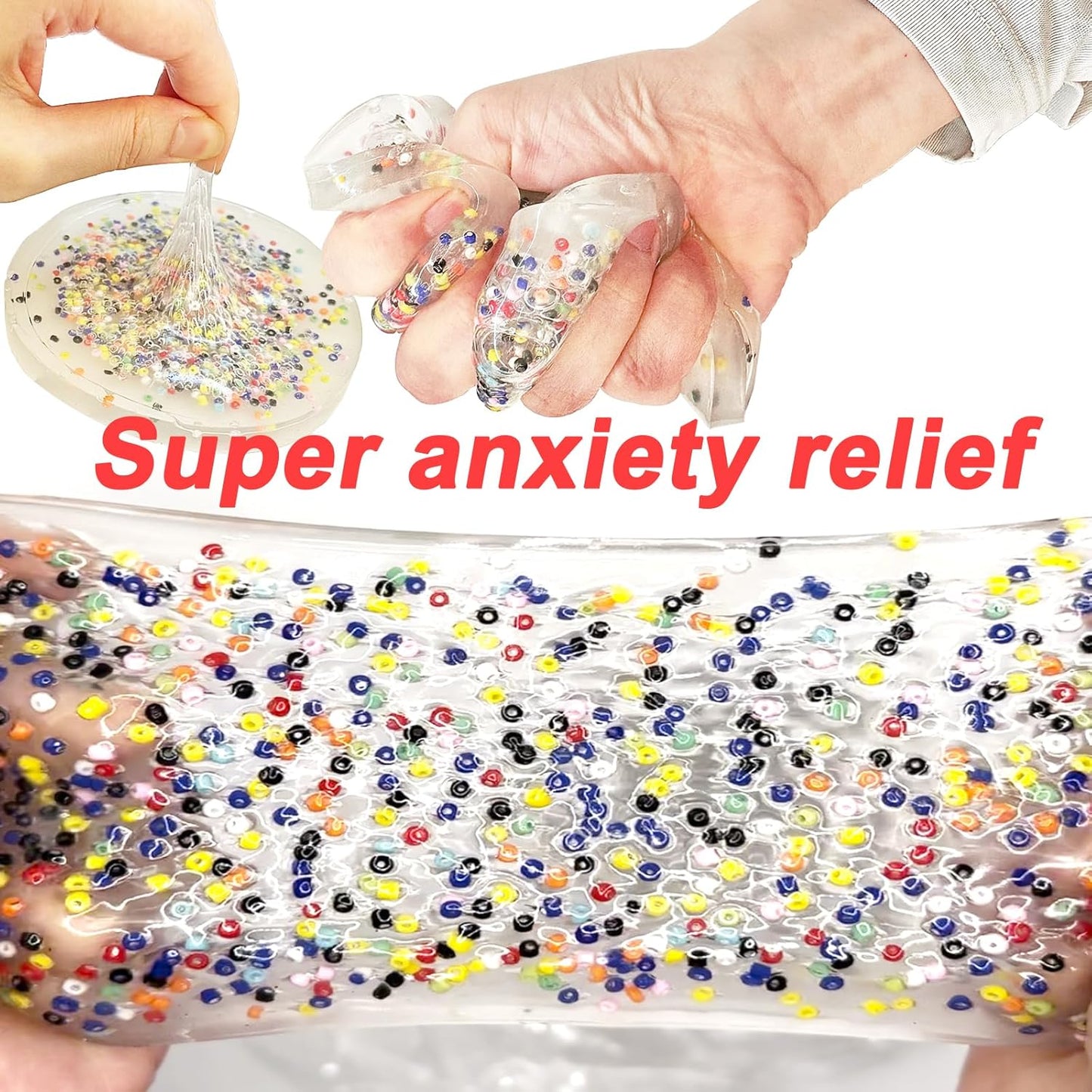 2 Pack Skin Picking Fidget Toys, Sensory Pick Pad Fidget Toy, Picky Party Pad, Trichotillomania Toys for Skin Pickers, Dermatillomania ADHD OCD for Adults, Power Your Fun (10CM/3.9inch)