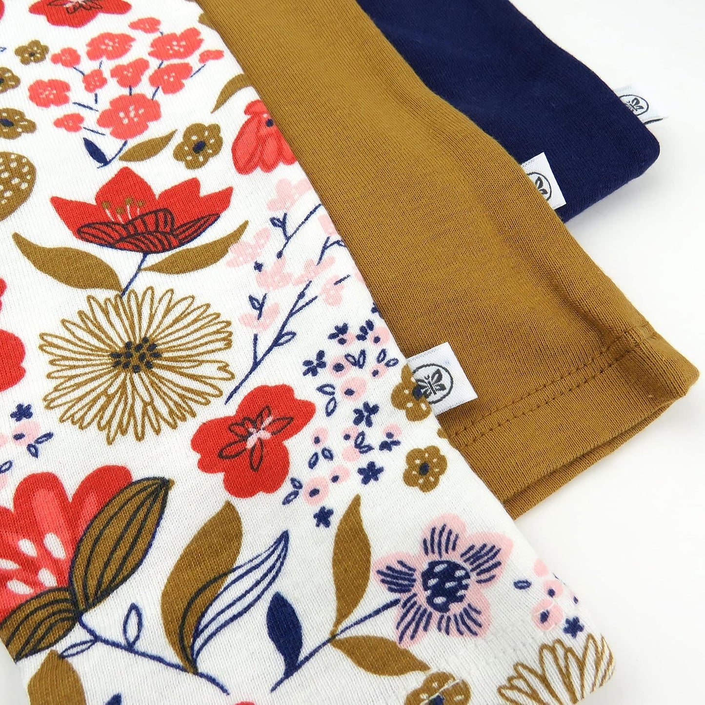 HonestBaby Multipack Harem Pants Roomy Fit Pull on Bottoms 100% Organic Cotton for Infant Baby Boys, Girls, Unisex